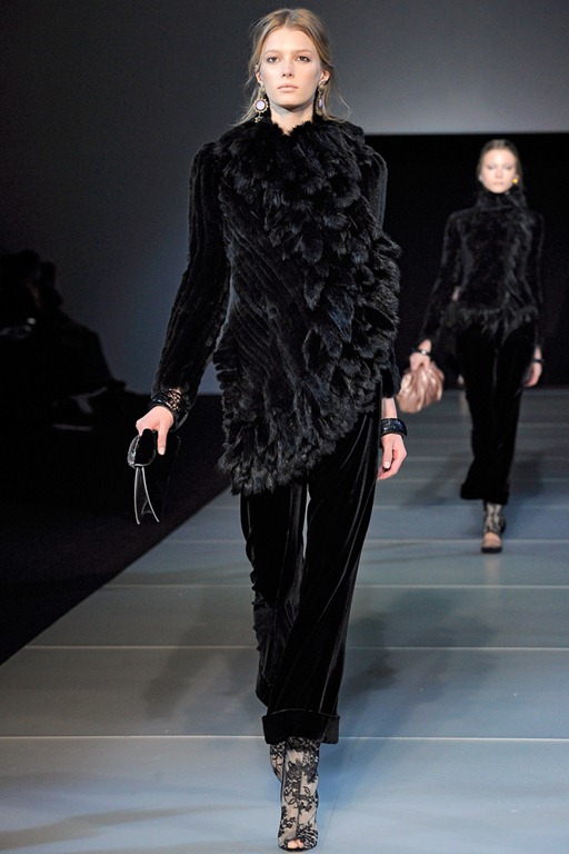 Wearable Trends: Giorgio Armani RTW Fall 2011, Milan Fashion Week
